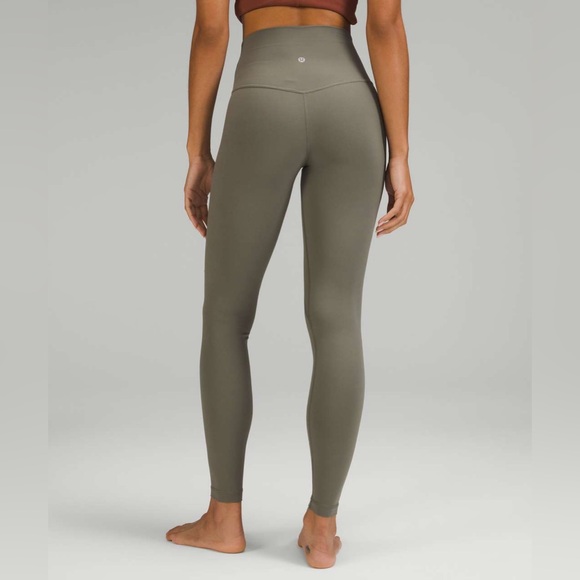 Lululemon Align High-Rise Pant 28" in Grey Sage size 2 - Picture 2 of 4